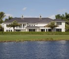 Premier South Florida custom home Backside